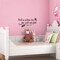 God is Within Her She Will Not Fall Psalm 46:5 Vinyl Decal Religious Wall Art